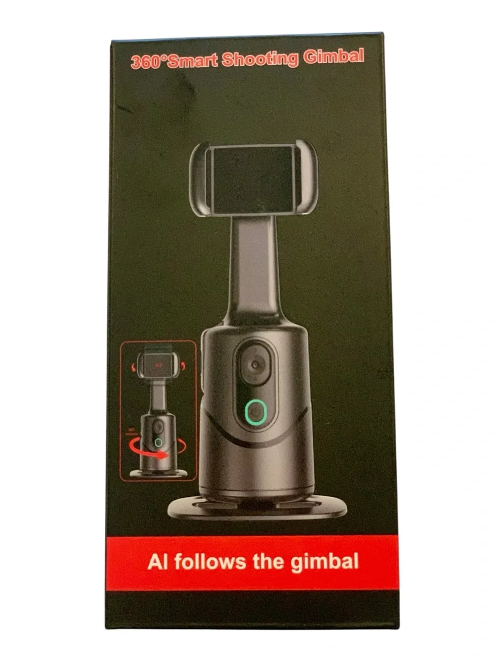 360° Smart Shooting Gimbal - Black